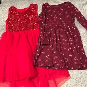 Bundle of 2 cat and jack dresses